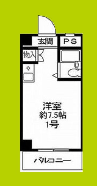 ベルメゾン南江口 間取り