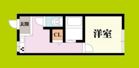 千本中ハイツ 間取り