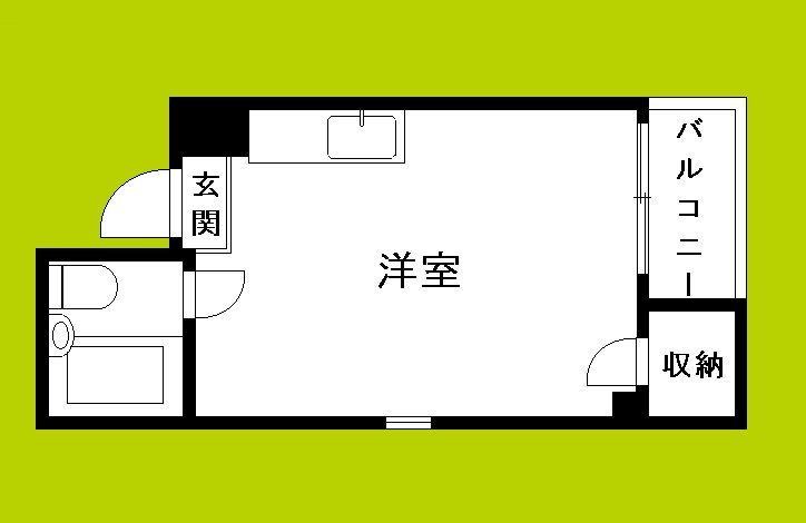 エレガンスコーポⅡ 間取り