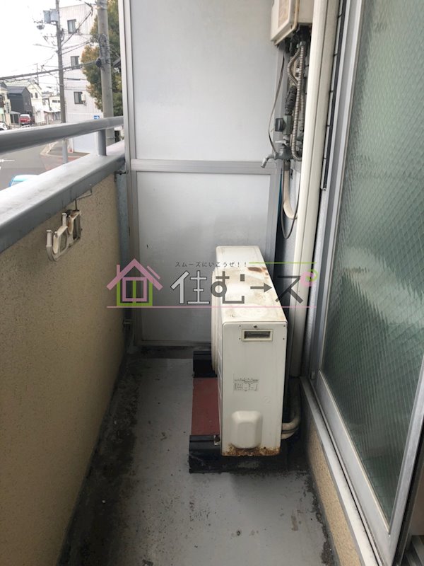 清水728ハイツ ベランダ