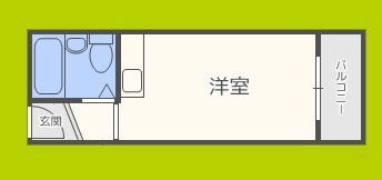 コスモレジデンス玉出 間取り