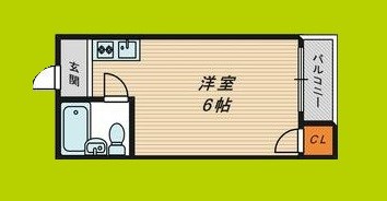 野江ハイツ 間取り