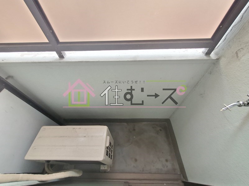 野江ハイツ ベランダ