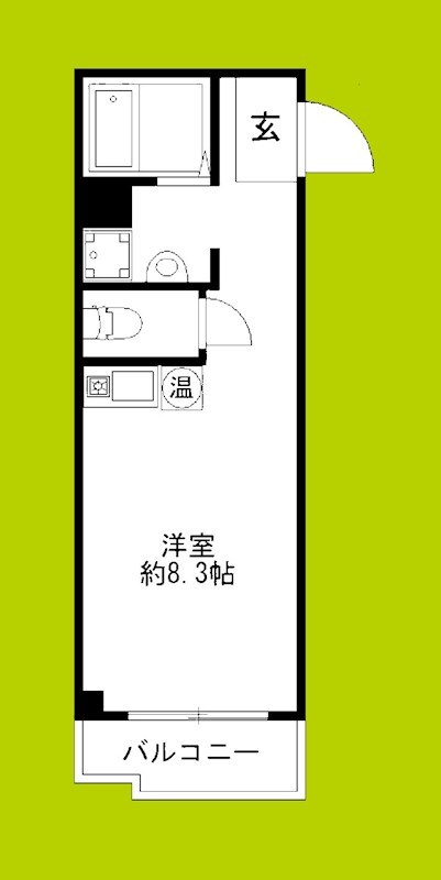 墨江728ハイツ 間取り