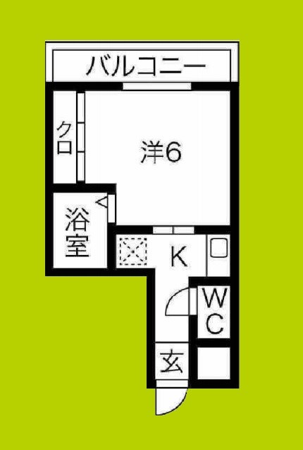 KUBOTAハイツ 間取り