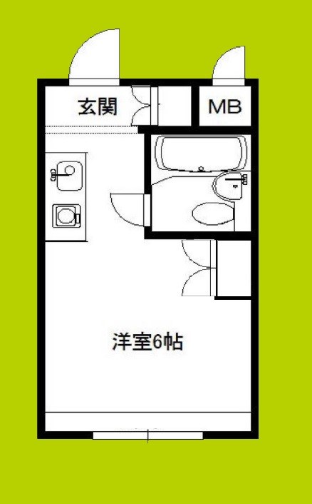 サンハイツ北館 間取り