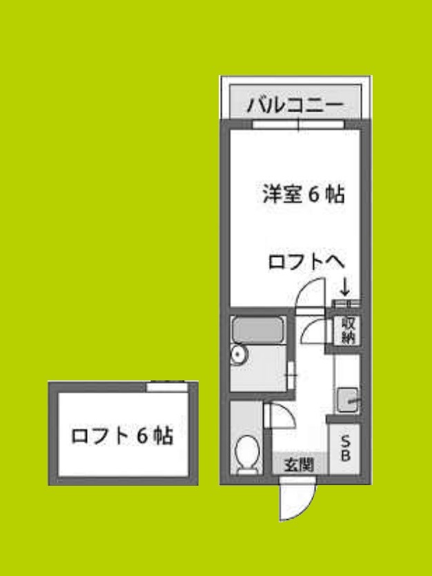 シャルマンフジ住吉壱番館 間取り