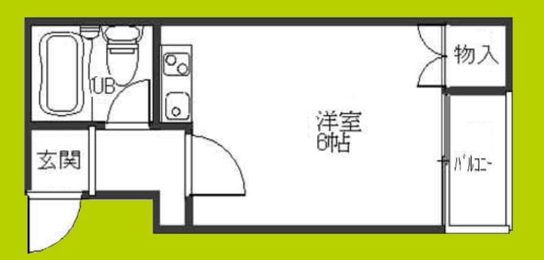 富尾マンション放出 間取り