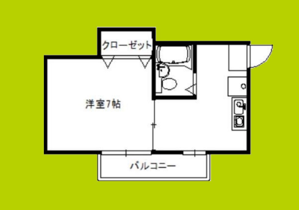 広美ハイツ 間取り