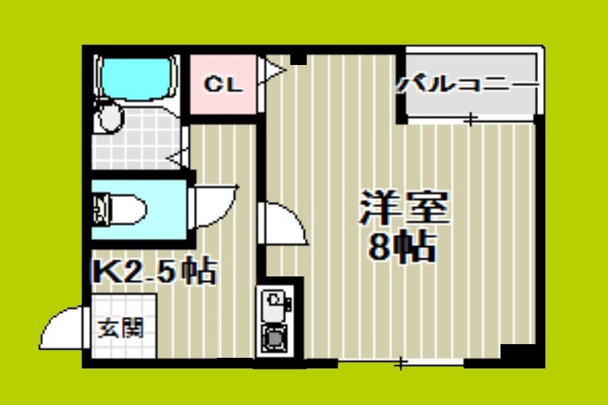 コーポ泰山 間取り