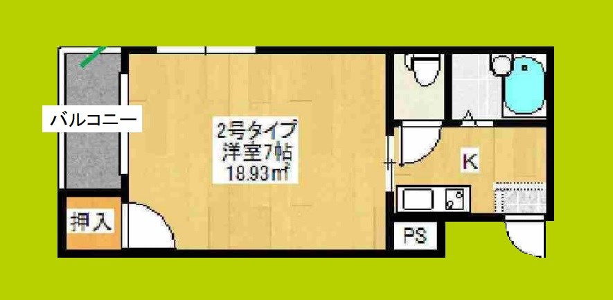 メゾンドエスポアールⅡ番館 間取り