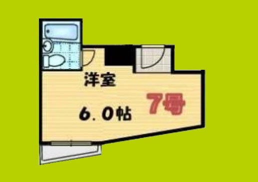 大国町ハイツ 間取り