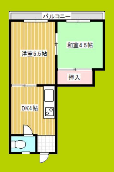 コーポ善山 間取り