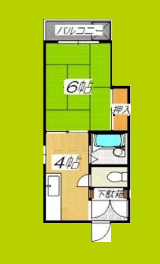 ハイツフローレス 間取り