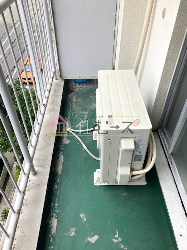 桜島住宅 ベランダ