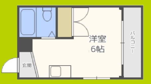 北野第5ハイツ 間取り