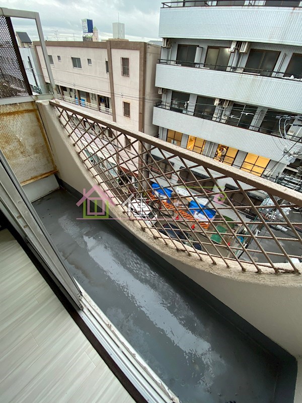 玉出第5Aマンション ベランダ