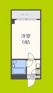 コスモタウン中川西 間取り