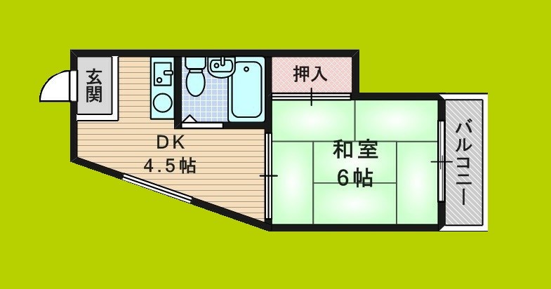 豊里丸富マンション 間取り