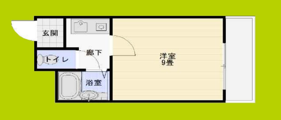 フォンティーヌ桃谷 間取り