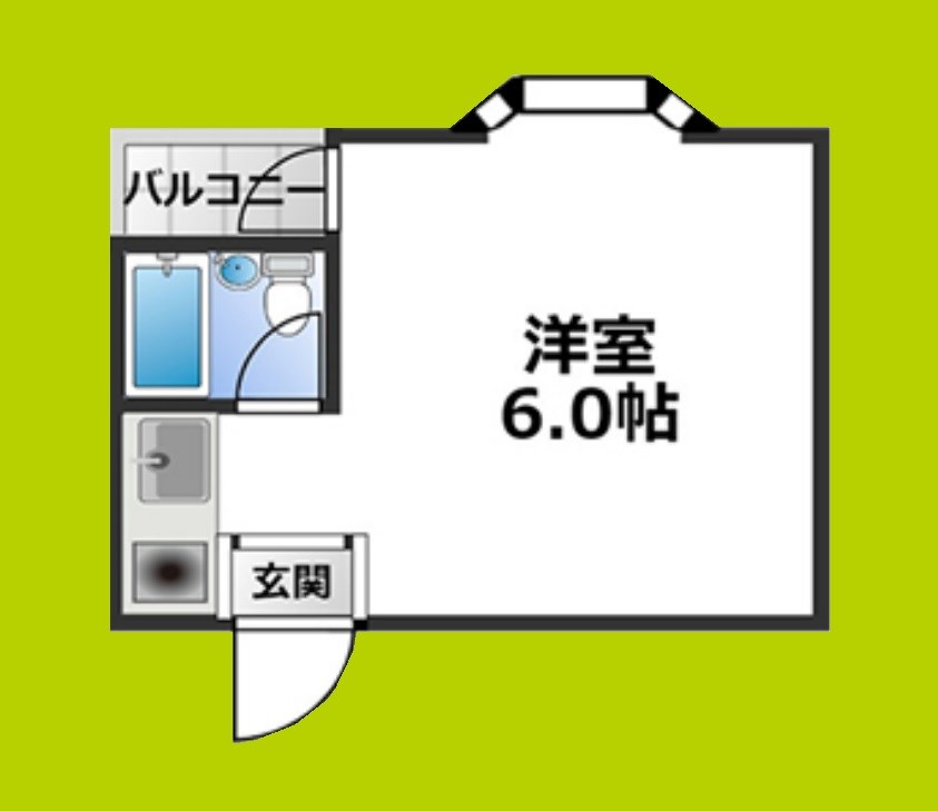 オズハイツ中川 間取り