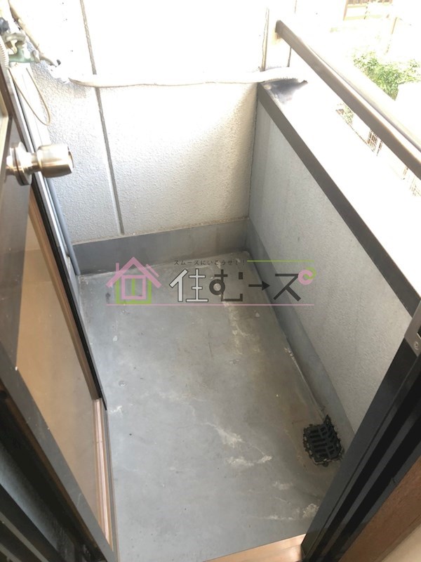 オズハイツ中川 ベランダ