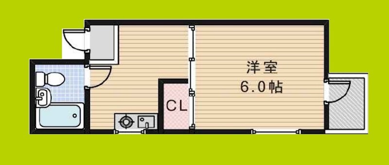 コーポ中野 間取り