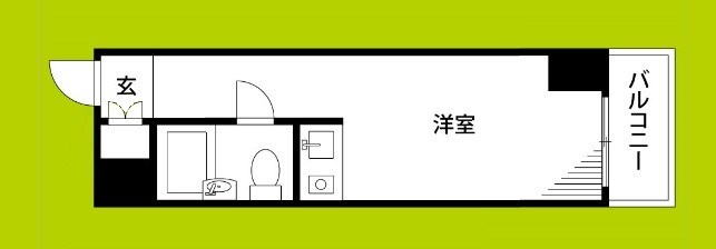 朝日プラザ緑橋Ⅱ 間取り