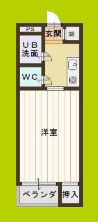 シティハイツ幸 間取り