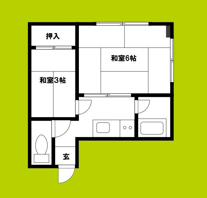 白玉マンション 間取り