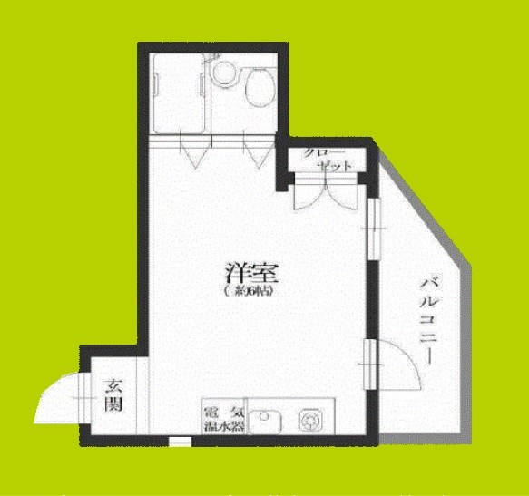 メゾンサンパティーク 間取り