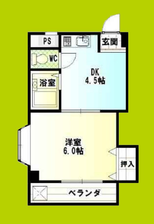 サザン・ヴィレッジ21 間取り