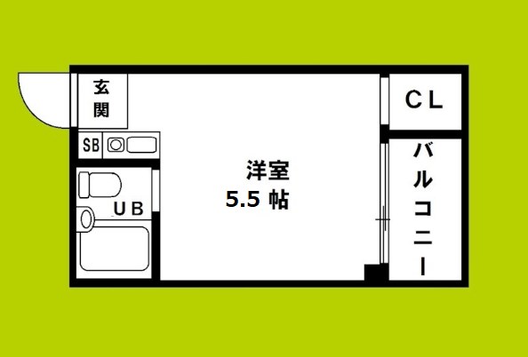 ソレイユ朝潮 間取り図