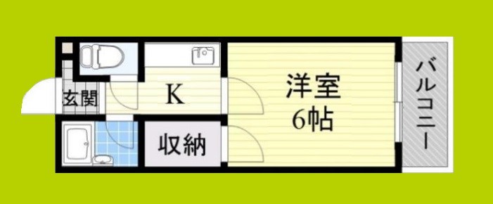 コレクション西田辺 間取り