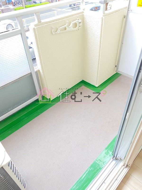 エール新谷 ベランダ