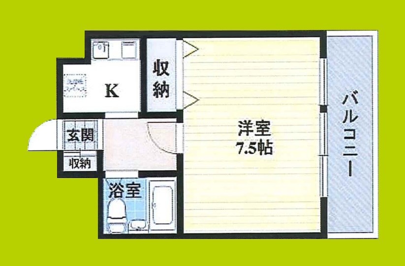 シャトレ下新庄 間取り
