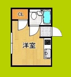 アクティブ岸里 間取り