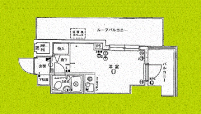 ホーユウコンフォルト東住吉 間取り