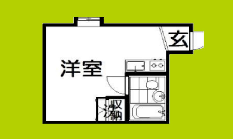 シティアーク北堀江 間取り