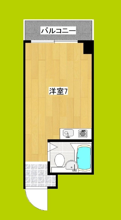 ラパンジール道頓堀 間取り