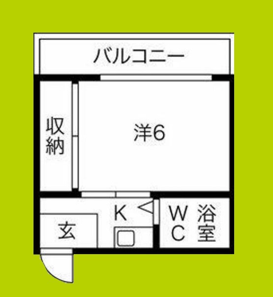 プレアール深江橋Ⅱ 間取り