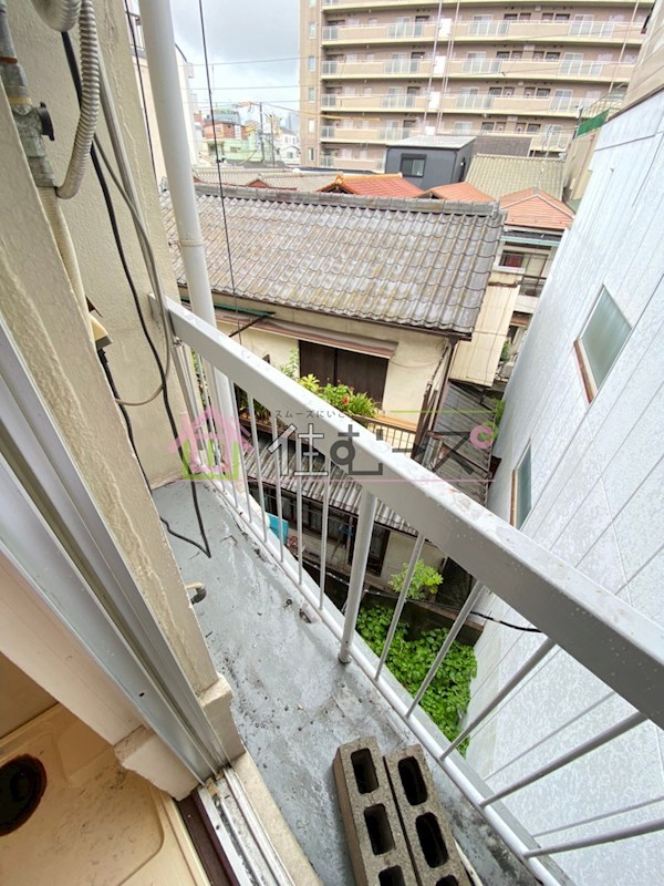 柏里ハイツ ベランダ