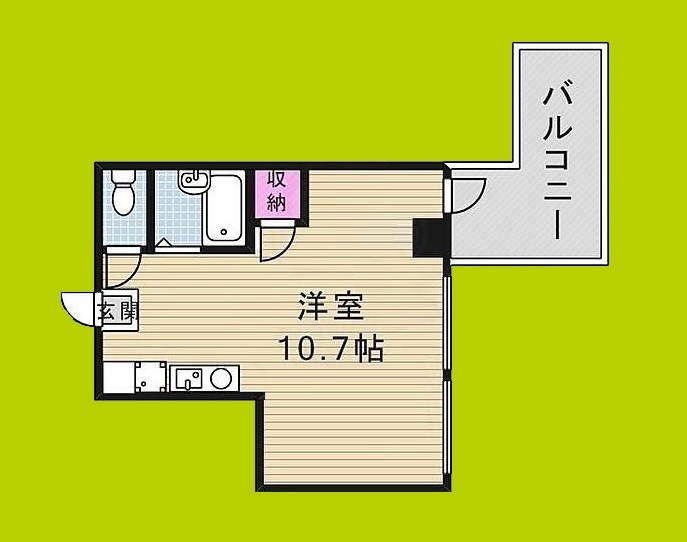 新栄プロパティー千林Ⅰ 間取り