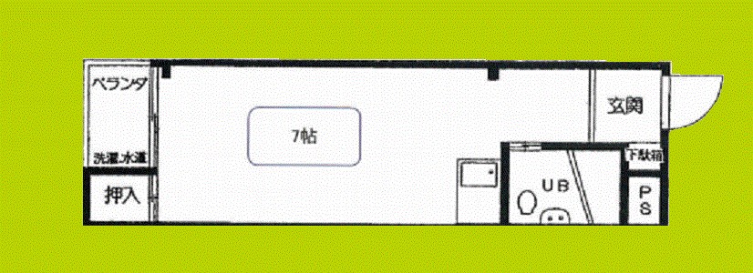第一東洋ハイツ 間取り