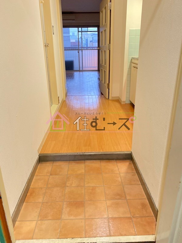 シティアーク上町台 玄関
