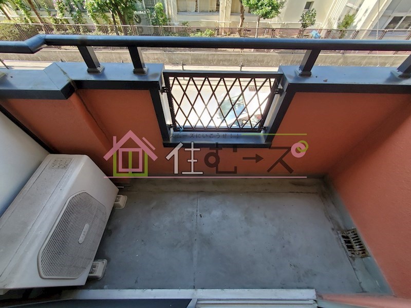 プレアール深江橋 ベランダ