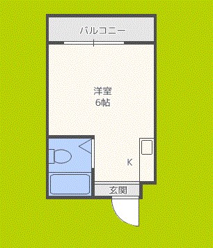 ジオナ柴島Ⅱ 間取り