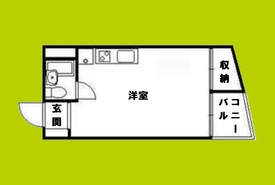 新町ダイアパレスⅡ号館 間取り