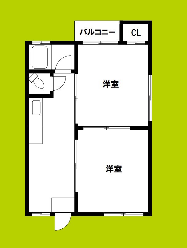 グリーンハイム公園南矢田 間取り
