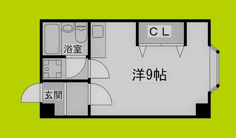 大宝　北天満ロイヤルハイツ 間取り